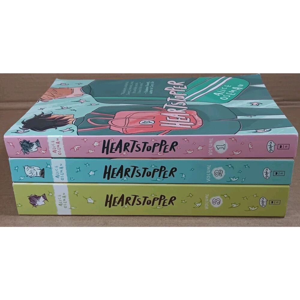 Heartstopper Series Volume 1-3 Books Set - Picture 3 of 10